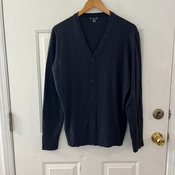 Smartwool Sweaters - Smartwool Woman's Black Cozy Lodge Boyfriend Cardigan Sz Med
